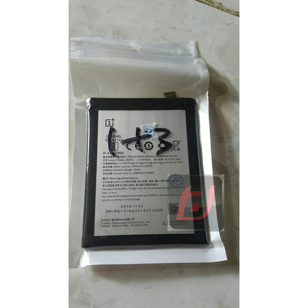 baterai battery batere original oneplus 3
