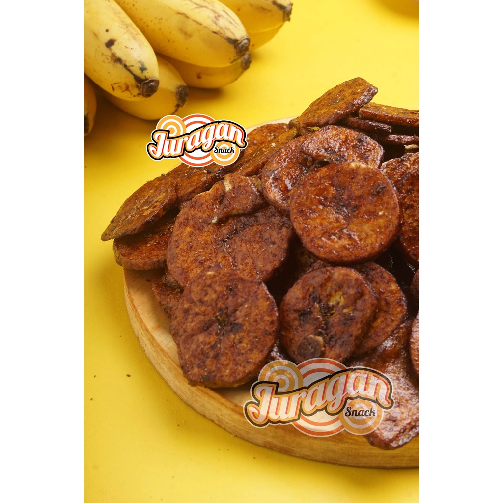 KERIPIK PISANG COKLAT COKELAT 250 gram snack kiloan makanan ringan jajanan cemilan camilan manis murah