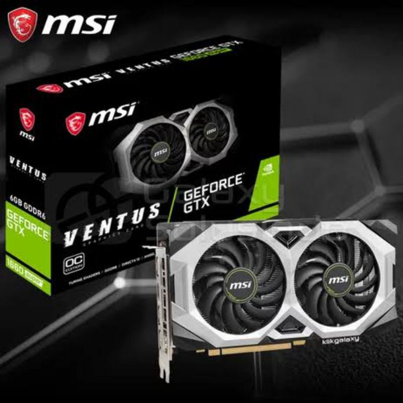 MSI Geforce GTX 1660 Super Ventus XS OC GTX1660 Super 6GB DDR6