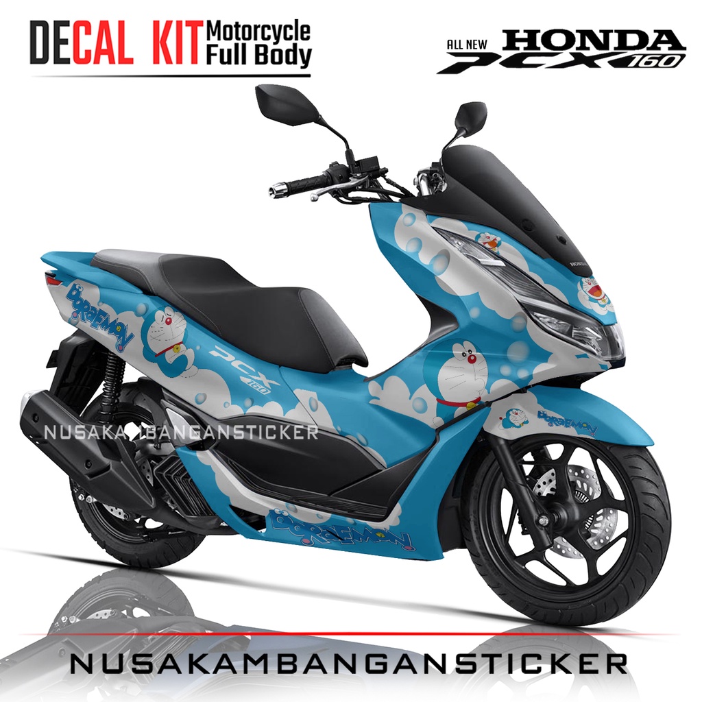 STICKER PCX 160 GRAFIS DORAEMON COLD TOSCA01