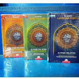 Al Quran Waqfu Wal Ibtida Lanjutan Iqro A5 21x15cm Cordoba,Alquran A5 Warna Biru Merah Marun Coklat