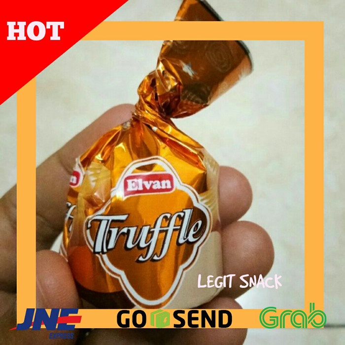 

504Omekho 500Gr Elvan Truffle Chocolate / Coklat Turki Jy60Jhh