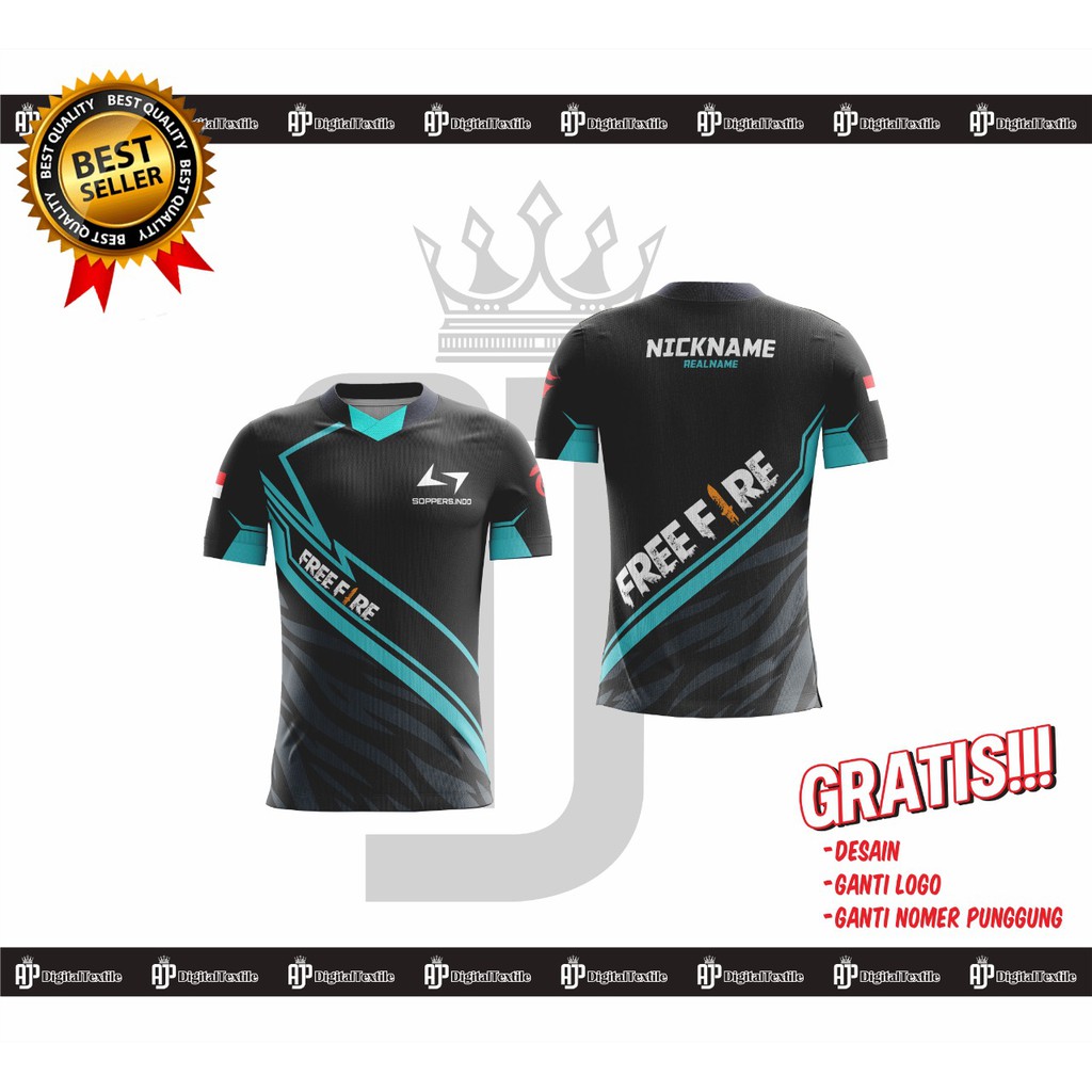 JERSEY ATASAN FULL PRINTING BEBAS DESAIN