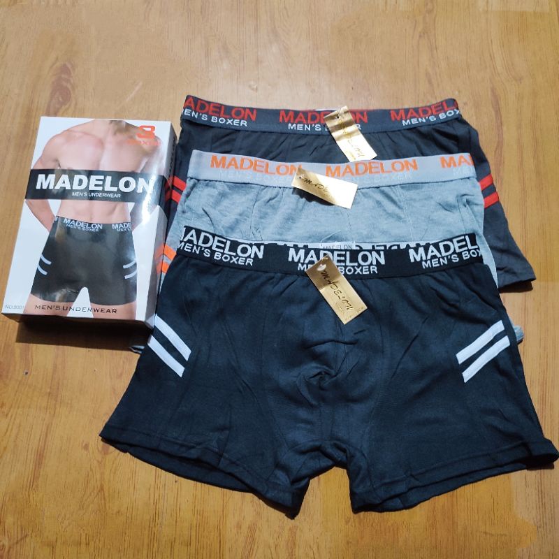 [3pc] Celana Boxer Madelon 9001