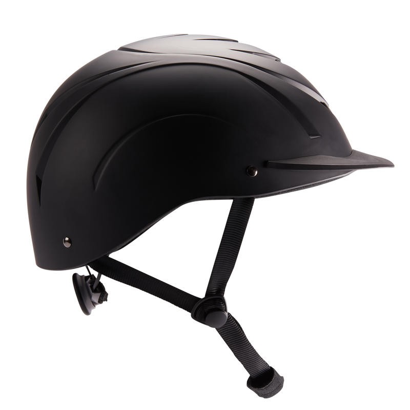 HELM BERKUDA FOUGANZA 100 &amp; 500 PRODUK IMPORT ORIGINAL FAOUGANZA HORSE RIDING HELMET HITAM