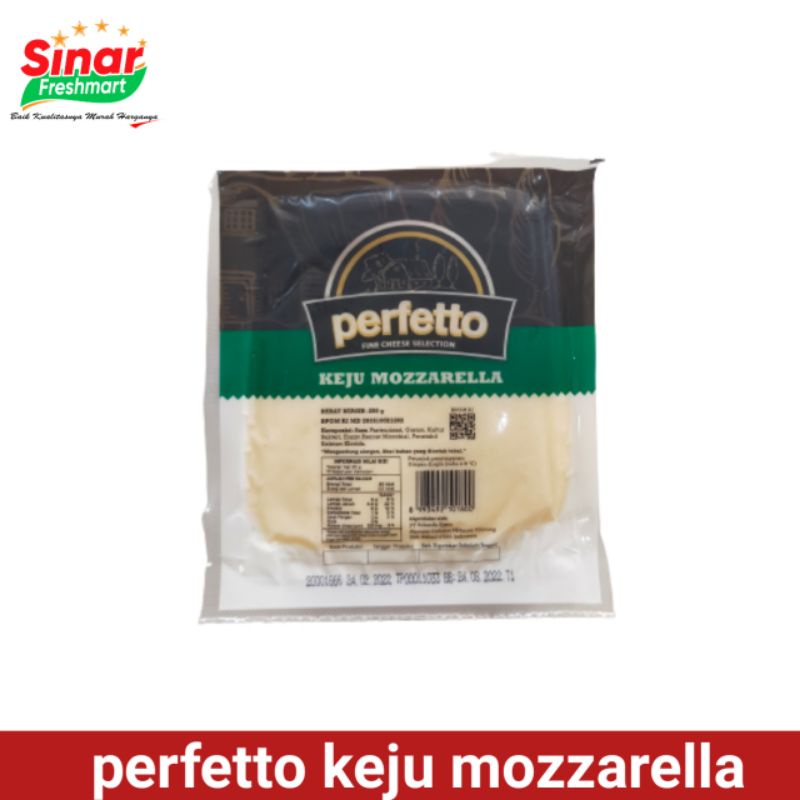 

PERFETTO KEJU MOZARELLA 250GRAM