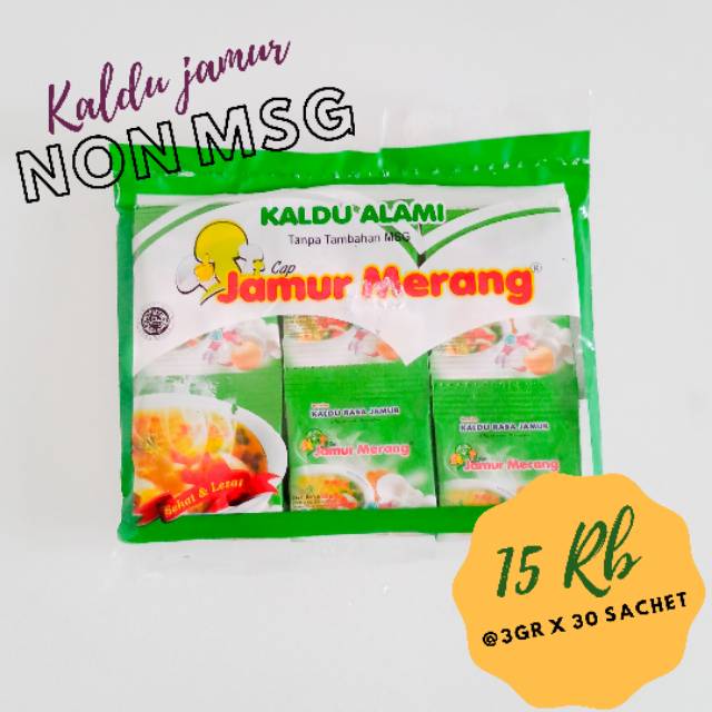 

KALDU JAMUR MERANG NON MSG