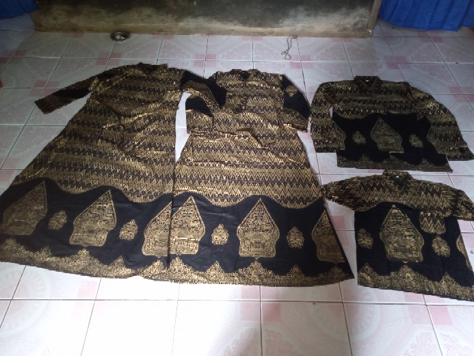 Bisa Pisah Batik Couple Keluarga Sania Ruffle Ori Ndoro Jowi Termurah Wayang Prodo