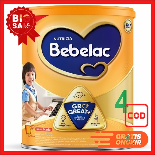 

Susu Bebelac 4 susu pertumbuhan anak 3-5 tahun I 100% Original PROMO