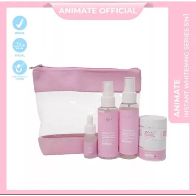 ANIMATE INSTANT WHITENING SERIES 5IN1 Free Gimmick EMAS