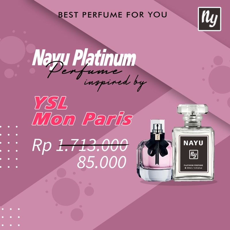 nayu parfum ysl mon paris