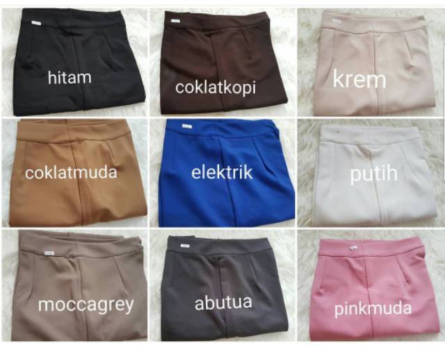 celana kulot panjang allsize / long cullote hw premium