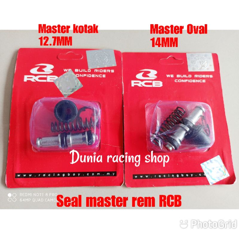 Seal master rem RCB Radial S1 14MM  E2 Oval 14MM E3 kotak 12.7MM Master rem RCB Radial S1 Master rem RCB Oval Master rem RCB Kotak