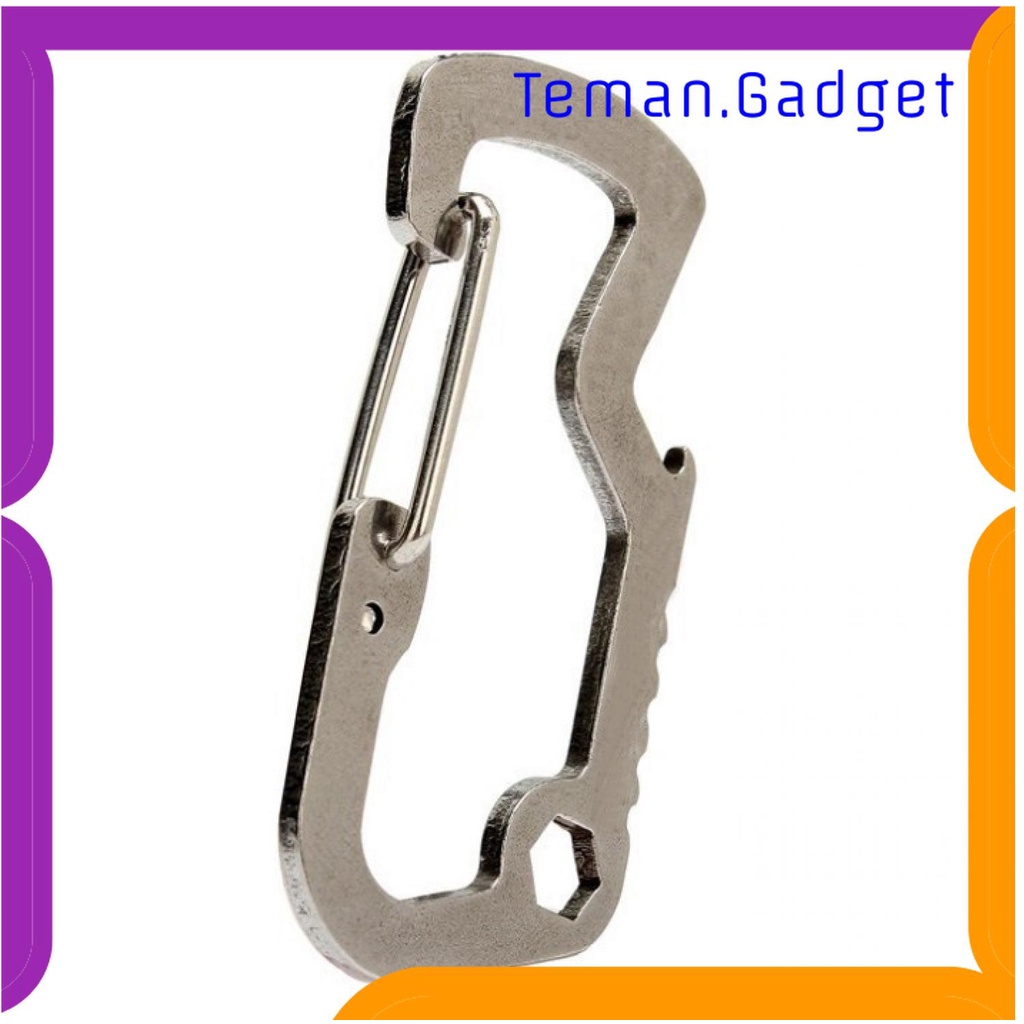 TG-IDI Versatile EDC Carabiner Stainless Steel with Bottle Opener