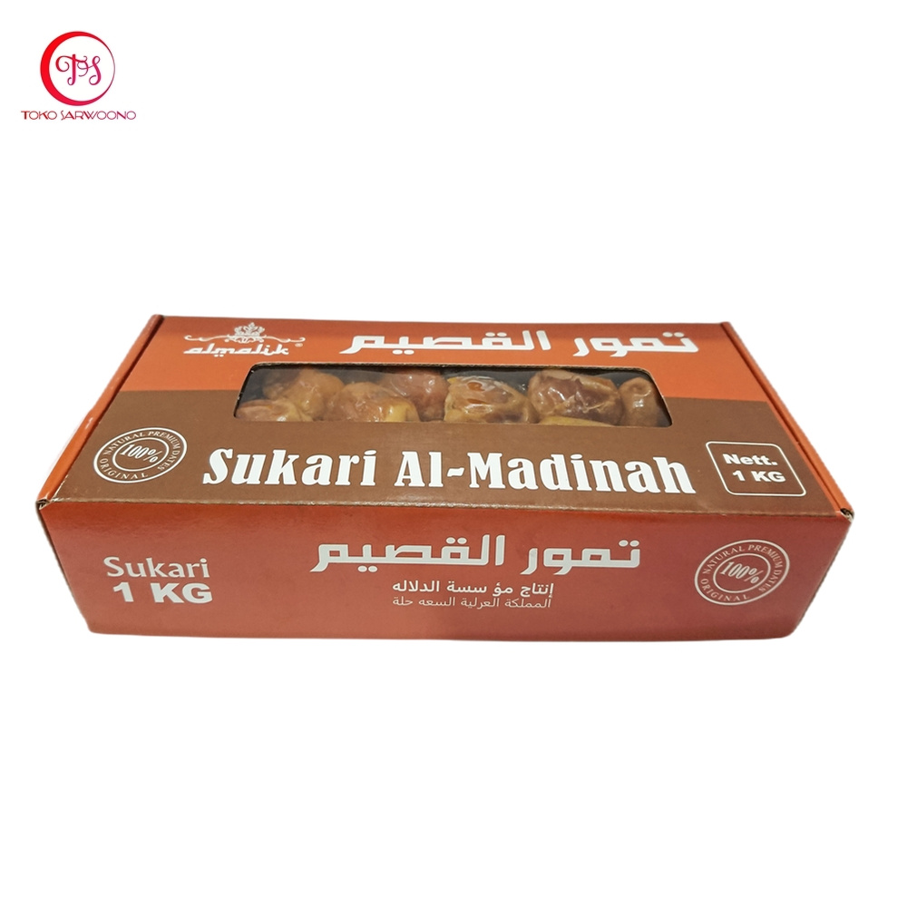 Kurma Sukari Al-Madinah 1 kg - Sukkari Al Qassem Dates