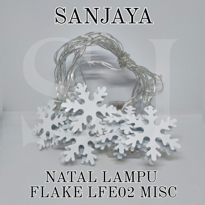 Lampu Tumbler Natal Model Snowflake / Lampu Hias Natal Led / Aksesoris Dekorasi Hiasan Natal / Natal Lampu Flake Lfe02 Misc