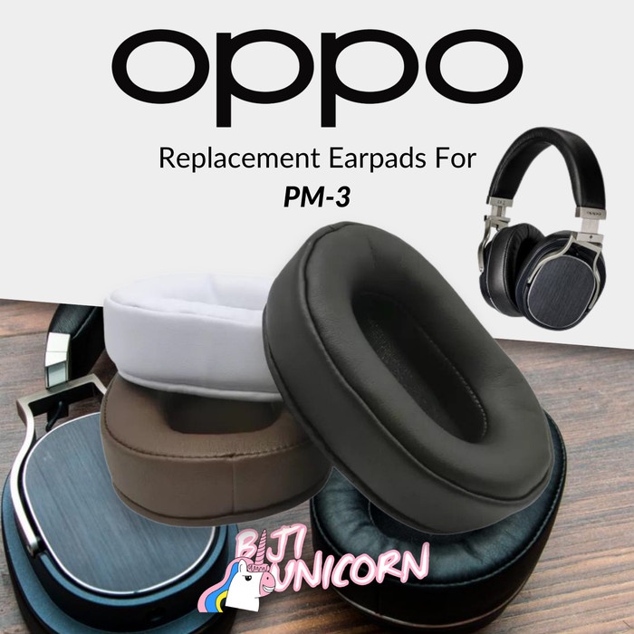 Earcup Earpad Ear Cushion Cushion Oppo PM3 Pm 3 Busa Foam Bantalan Headset