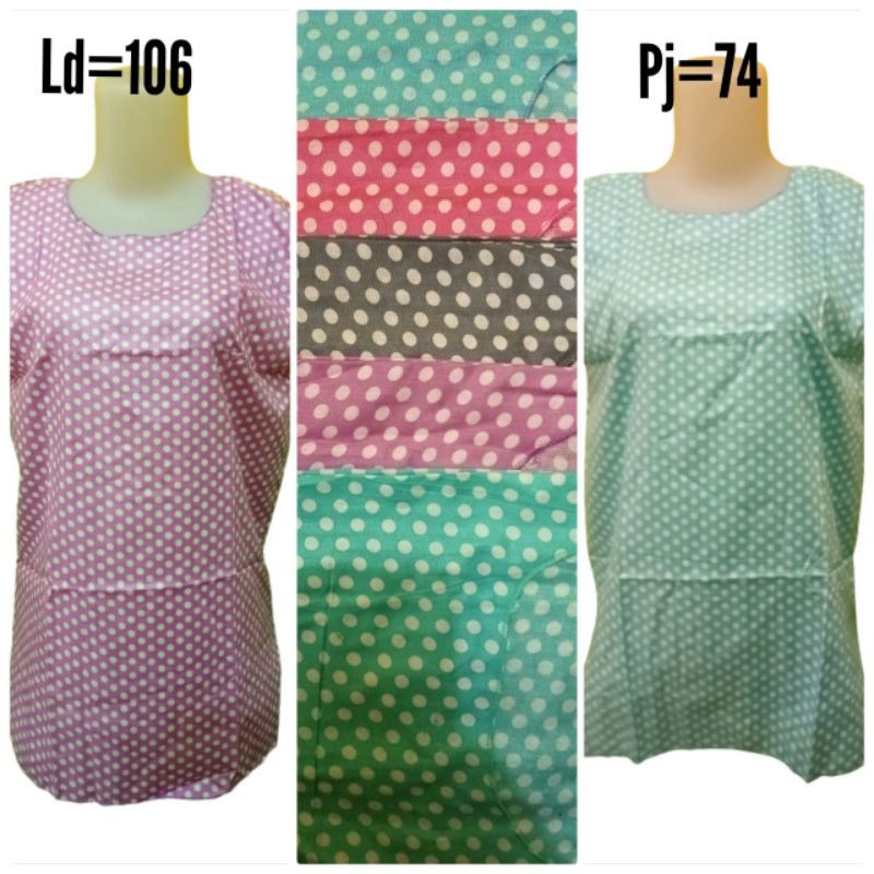 UPDATE TERBARU Blus Santai Polka Super Random