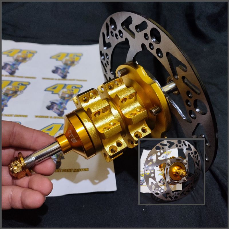 PAKET TROMOL TRUSTY BELIMBING + PIRINGAN STANDAR METIC + AS RODA + TUTUP GEARBOX