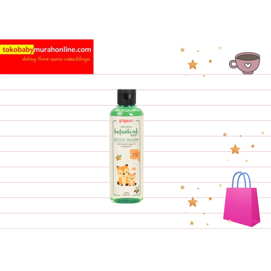 PIGEON BOTANICAL BODY WASH 240ML 060425 / SABUN BAYI