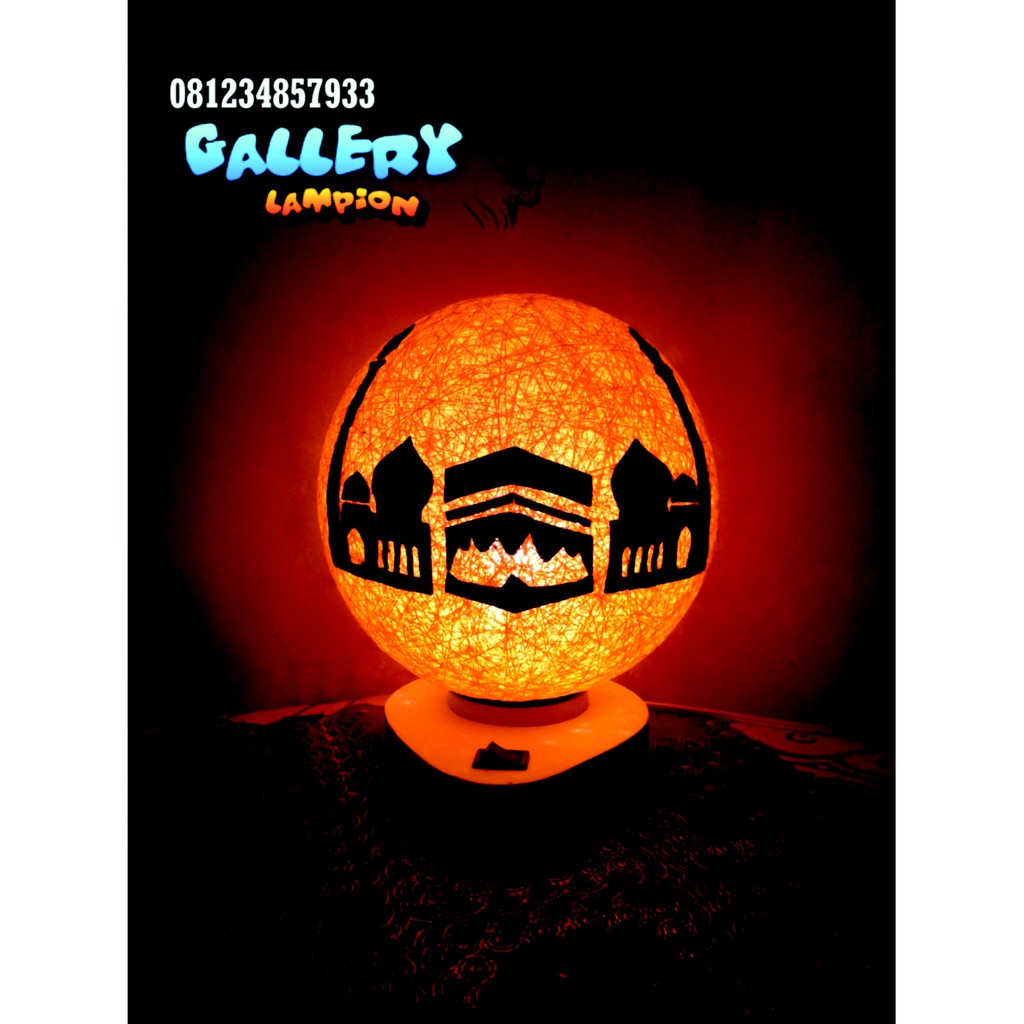 Lampu Siluet - Lampion Ka'bah