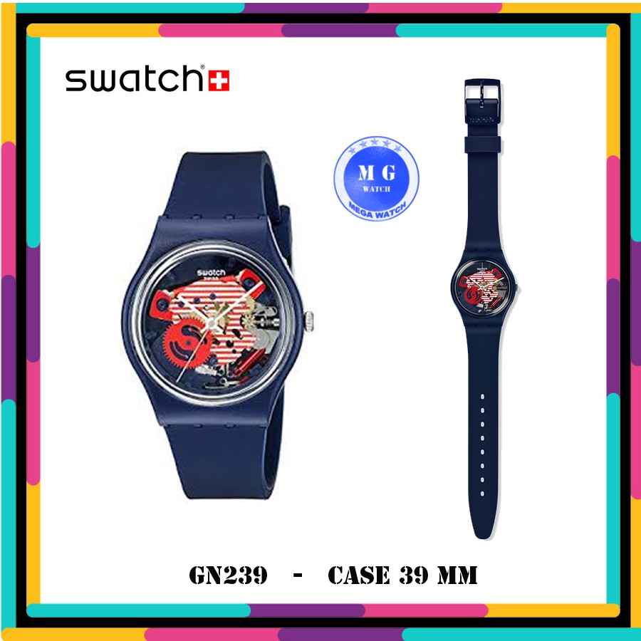 Jam Tangan Pria  Wanita SWATCH ORIGINAL GN239 GN 239 Porticciolo MURAH