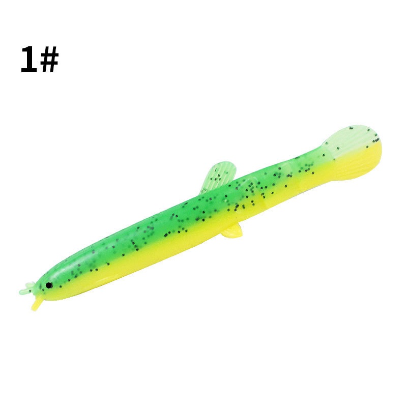 1Pcs Softworm Umpan Pancing Luminous Lifelike Swimbait Fishing Lure 7.5cm 2g Ikan Bass Wobbler Sinking Bait Memancing Tackle