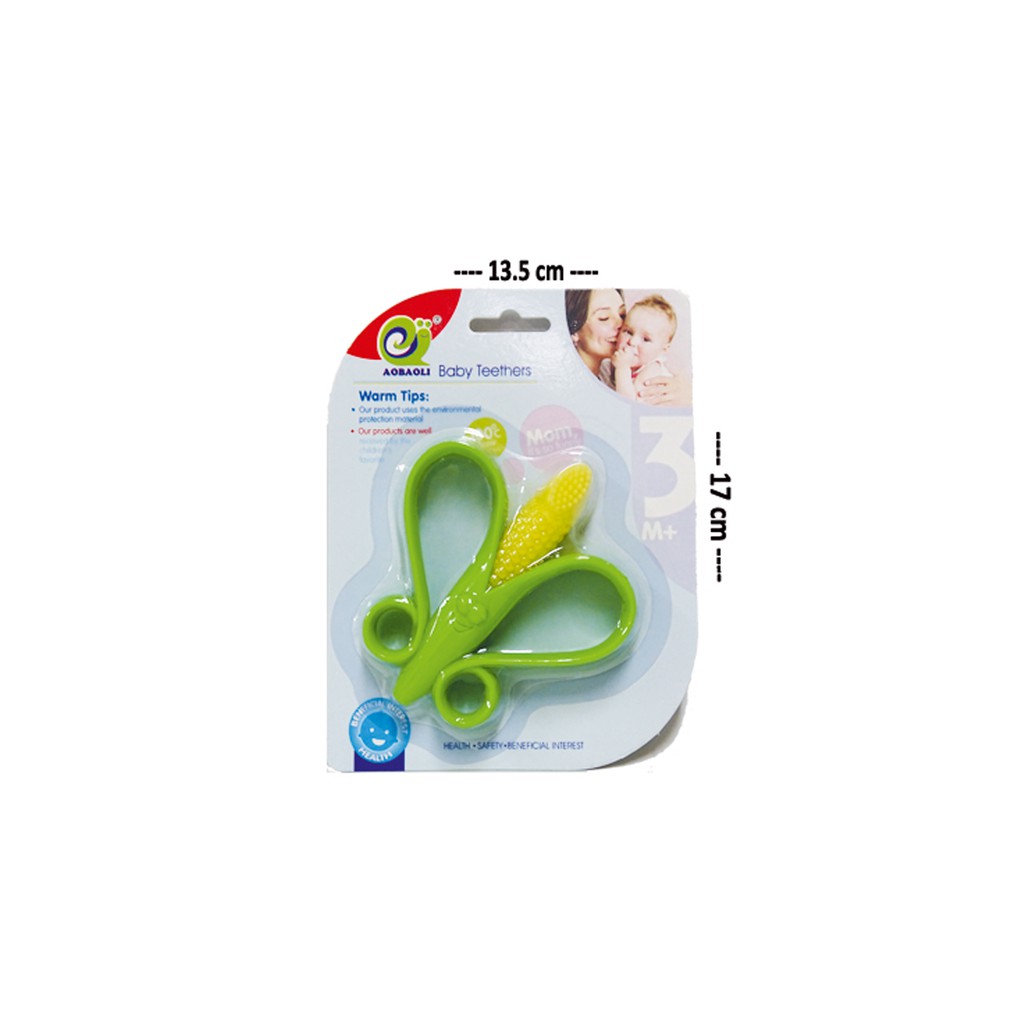 SEKAWANTOYS GIGITAN BAYI (EMPENG) Baby Teether MOTIF JAGUNG TERMURAH PASTI AMAN DAN BER SNI(SKW.B51)