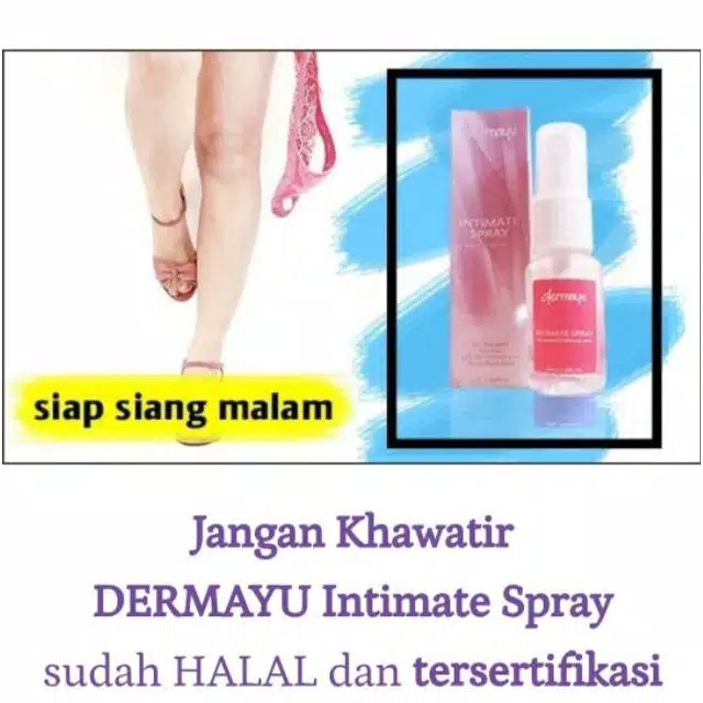 ( ORIGINAL 100% ) BPOM DERMAYU INTIMATE SPRAY PERAPAT MISS V VIRGIN KESET PERAWATAN KEWANITAAN ORI