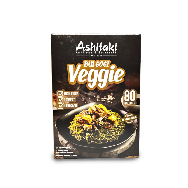 

Ashitaki Mie Bulgogi Veggie 76 gr