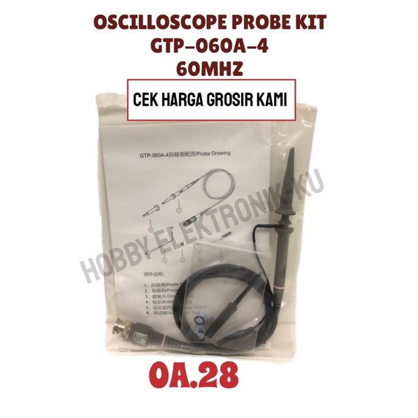 OSCILLOSCOPE PROBE KIT GTP-060A-4 60MHZ