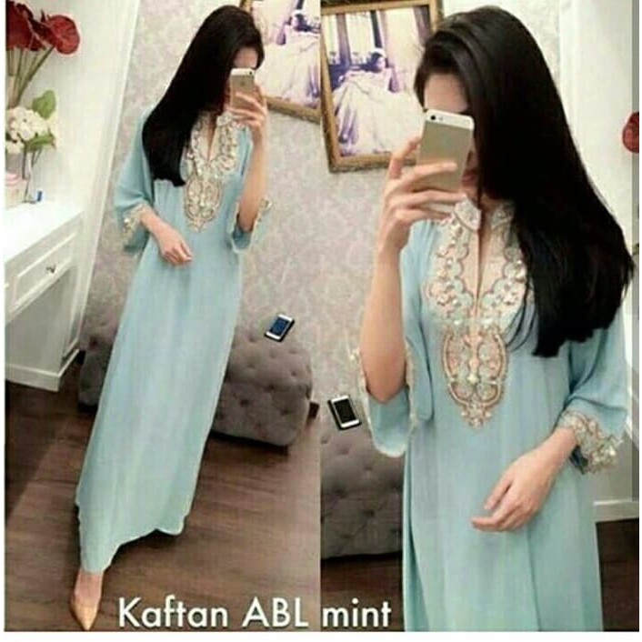Kaftan Modern / Kaftan Pesta / Kaftan Casual / Kaftan / Gamis JZ427 Ao Payet / Payet / /Gamis /Baj