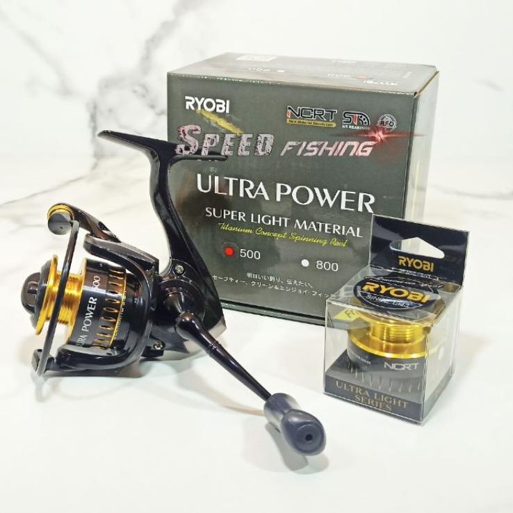 € Reel Ryobi Ultra Power 500 Free spool 1000 サ