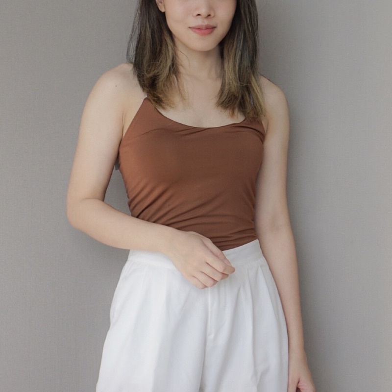 MSMO Spageti Tank Top Tali / Top Wanita-2