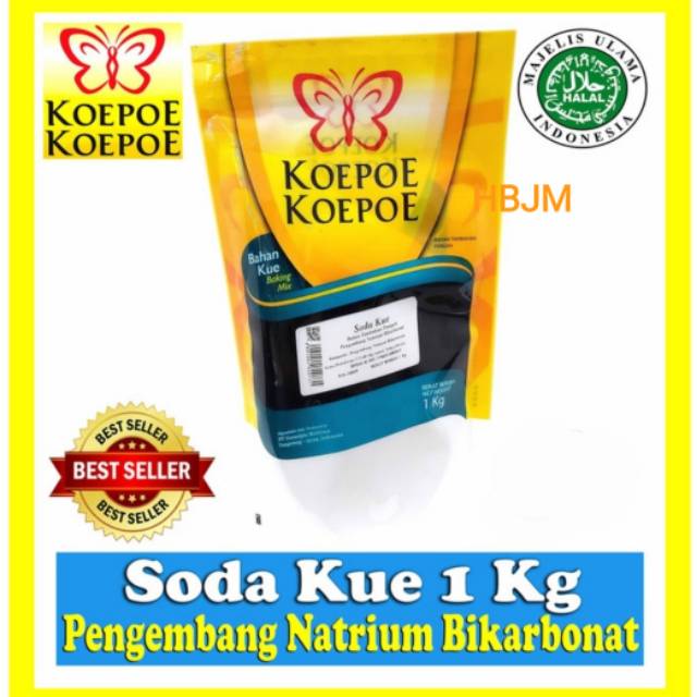 

SODA KUE 1 KG KOEPOE KOEPOE - PENGEMBANG NATRIUM BIKARBONAT