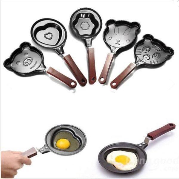 TERBARU!! Teflon Telor Mini Non Stick Frying Fry Pan Wajan Panci Kuali RANDOM