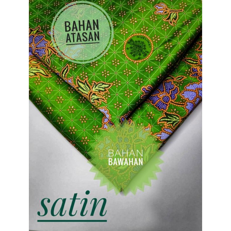 Kain Batik Muslimat NU Satin Premium