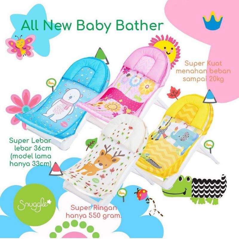Snuggle Super Baby Bather dari Crown Baby Care / baby bather
