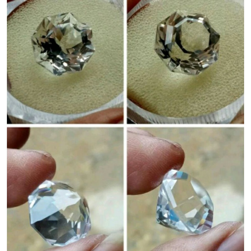 batu kecubung putih/kinyang air