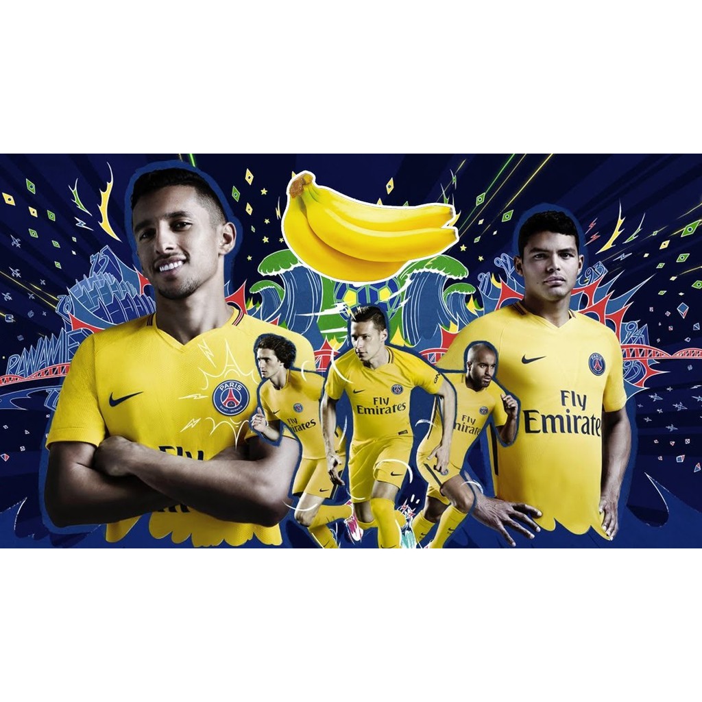 SPECIAL Jersey Baju bola Anak Kids PSG AWAY 2017 18 GRADE ORI PALING MURAH