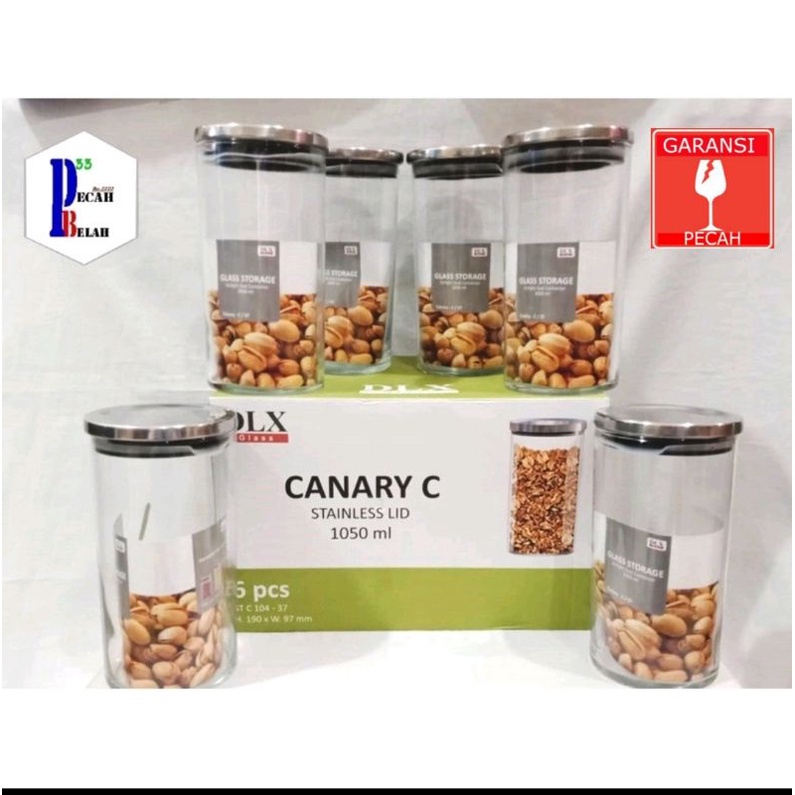 DLX- TOPLES CANARY B & C 6 PCS/ TOPLES KUE / TOPLES SERBAGUNA + TTP STAINLESS