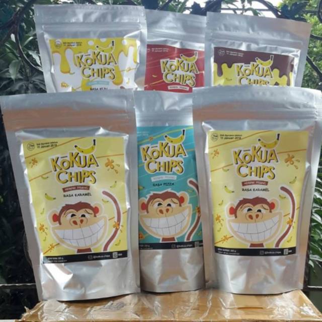

Kokua Chips Keripik Pisang All Varian 200 gram