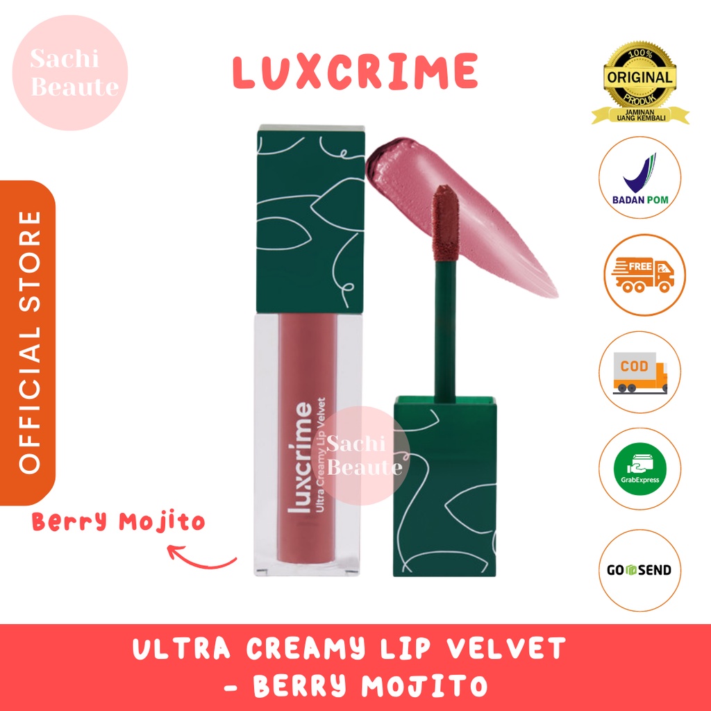 LIPBESTIE Luxcrime Ultra Creamy Lip Velvet - Berry Mojito