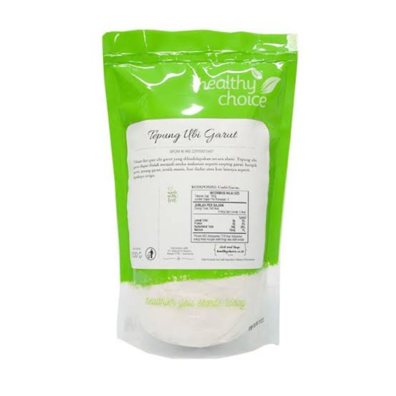 

HEALTHY CHOICE TEPUNG UBI GARUT 500GR