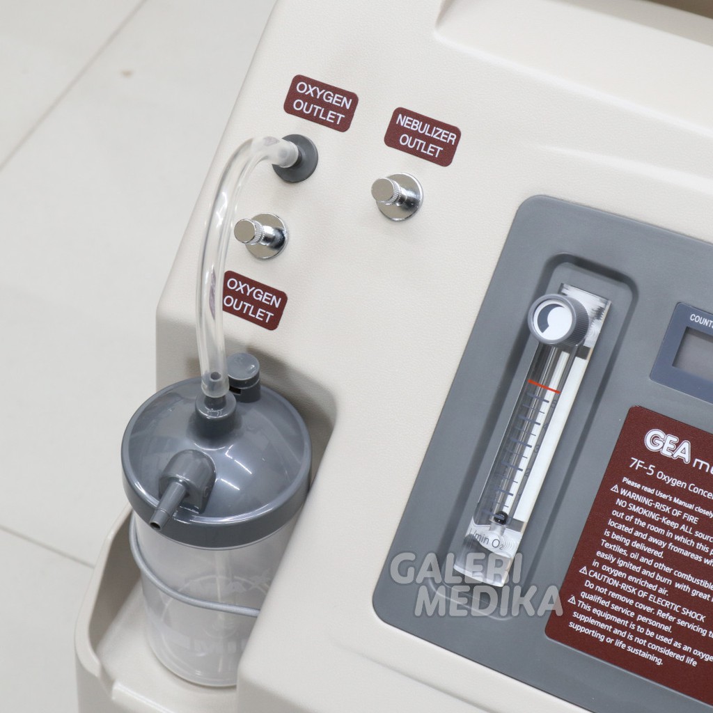 Oxygen Concentrator GEA 7F-5 Mesin Penghasil Oksigen / Oksigen Konsentrator  Medical Grade Stable