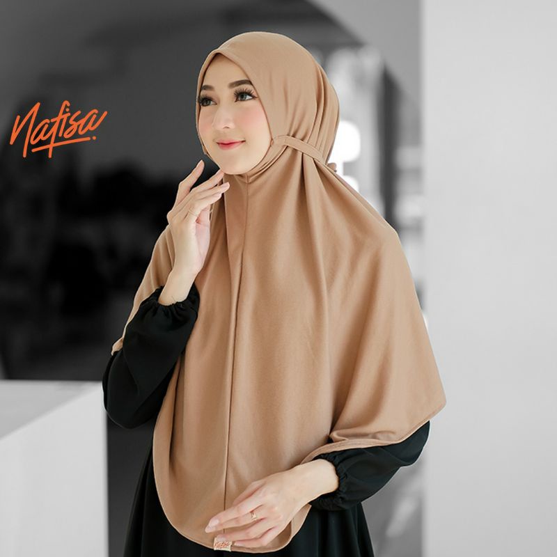 Jilbab Tali by Nafisa | Jilbab Kaos Premium