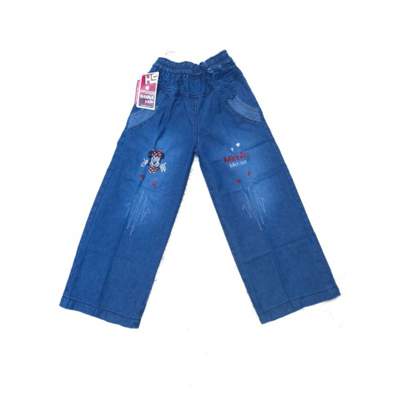 kulot jeans anak tanggung usia 10-13thn