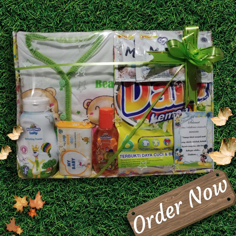 PARCEL BAYI/KADO TENGOK BAYI/HADIAH BAYI0[SET 03]Hampers bayi/baby hampers baju bayi paket hampers parcel/parsel kado bayi lahiran murah Parsel Jenguk Bayi Tanpa Baju Kado Hantaran Bayi Baru Lahir Murah Ekonomis