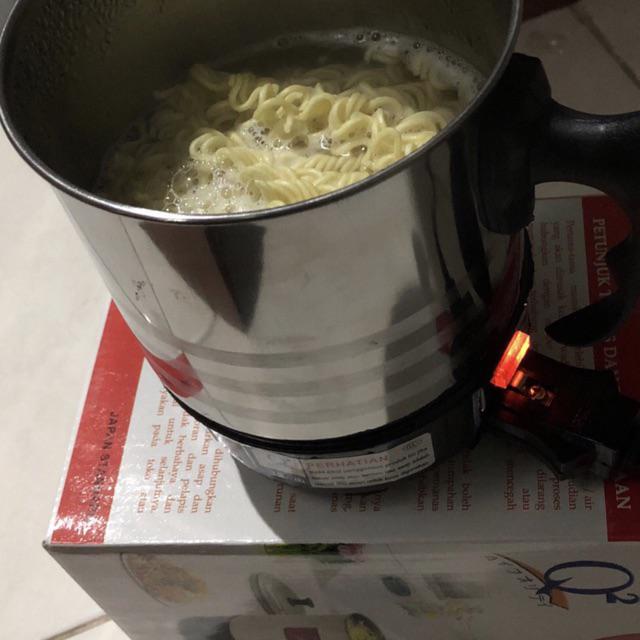 Teko Listrik Stainless Bagus / Pemanas Air Makanan Minuman Bahan Stainless High Quality