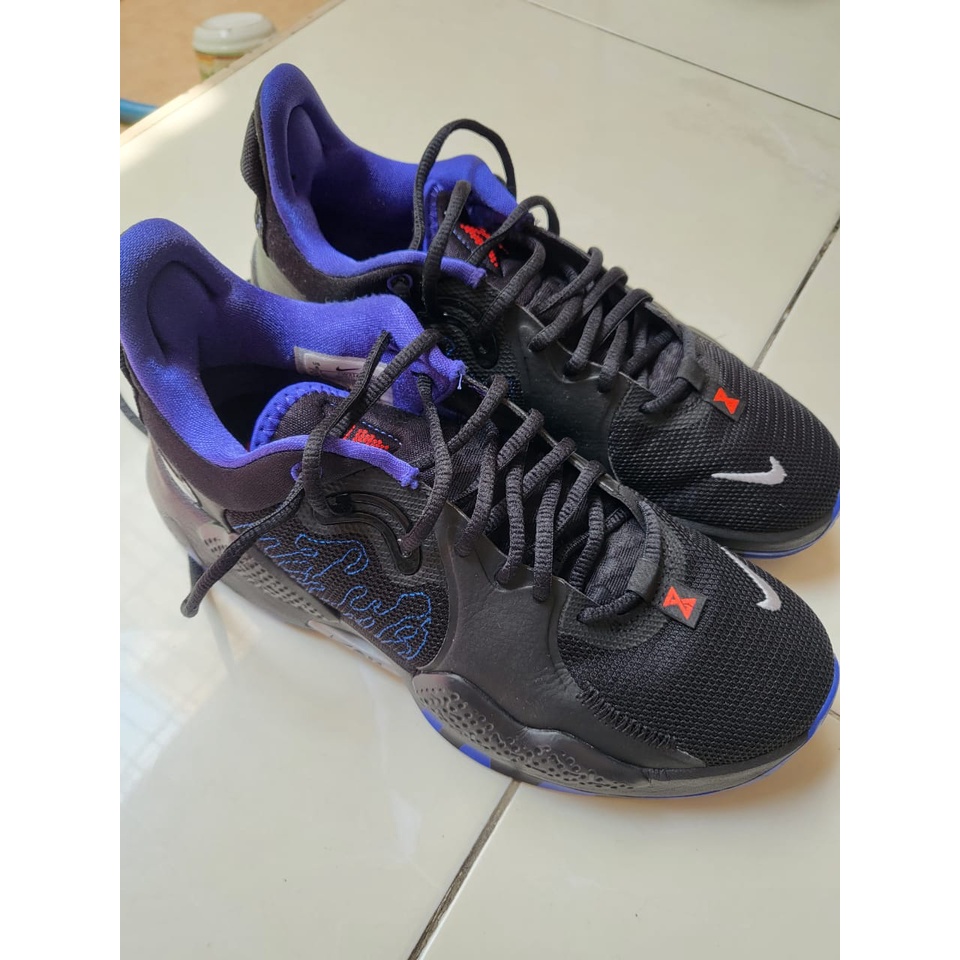 SEPATU BASKET NIKE 100% ORI PG 5 EP CLIPPERS AWAY SECOND BEKAS
